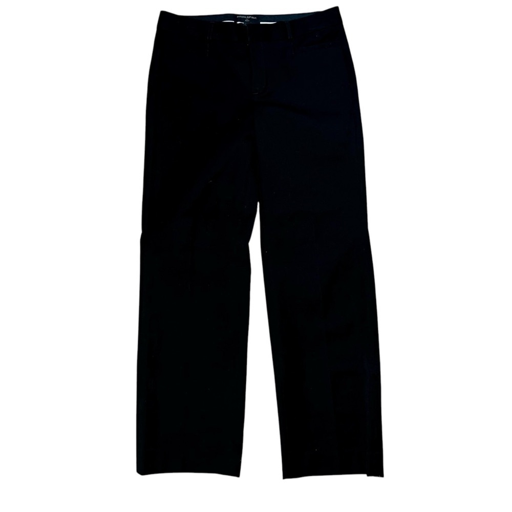 Banana Republic Black Sloan Pants size 6 New With Tags - Picture 1 of 11